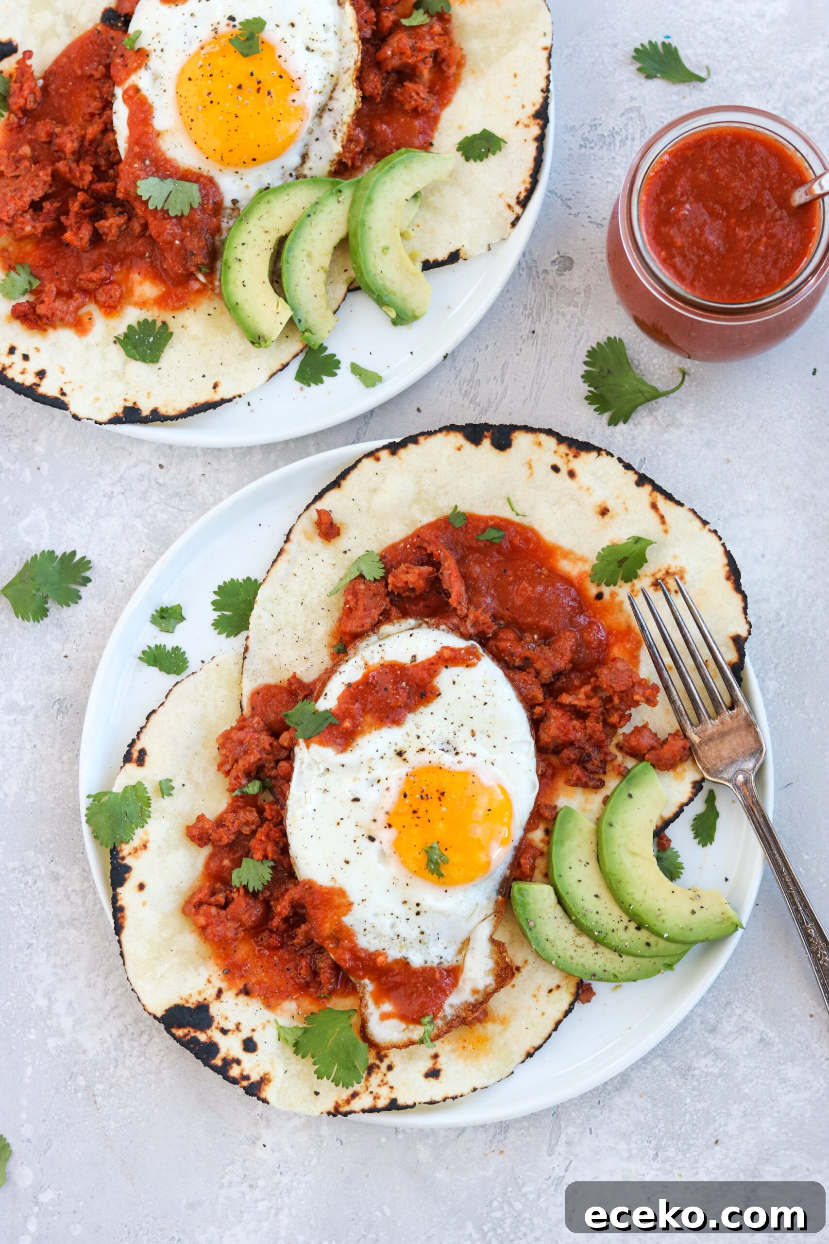 Paleo Huevos Rancheros with Chorizo