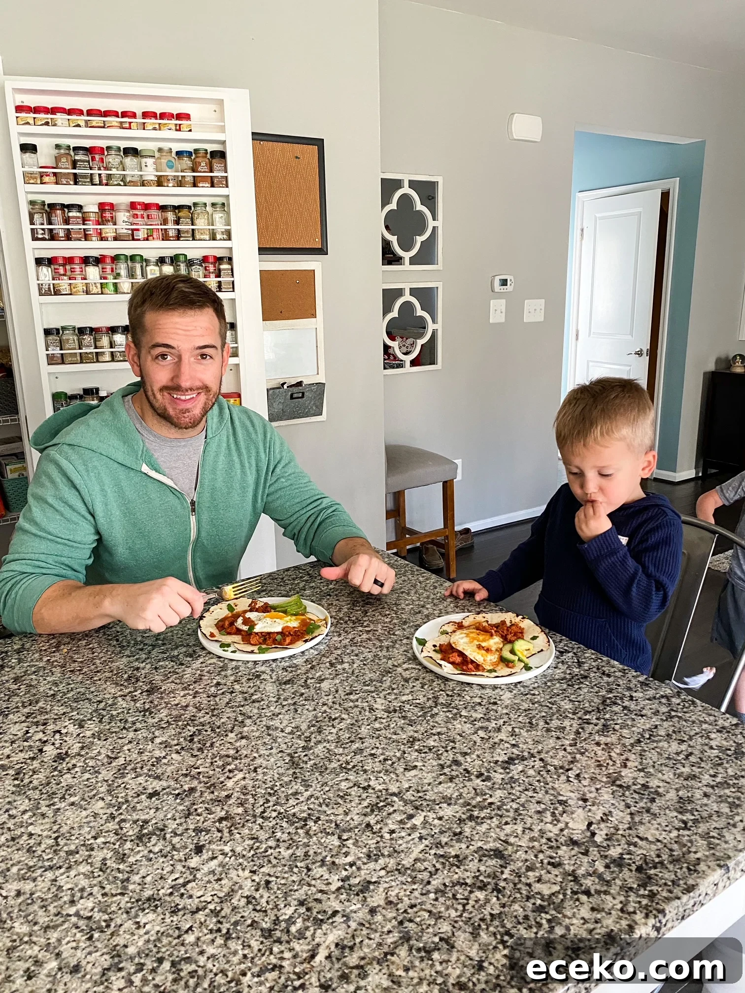 Plated Paleo Huevos Rancheros