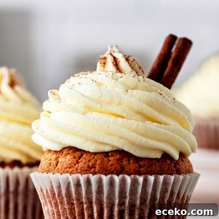 cupcake with beautifully piped buttercream