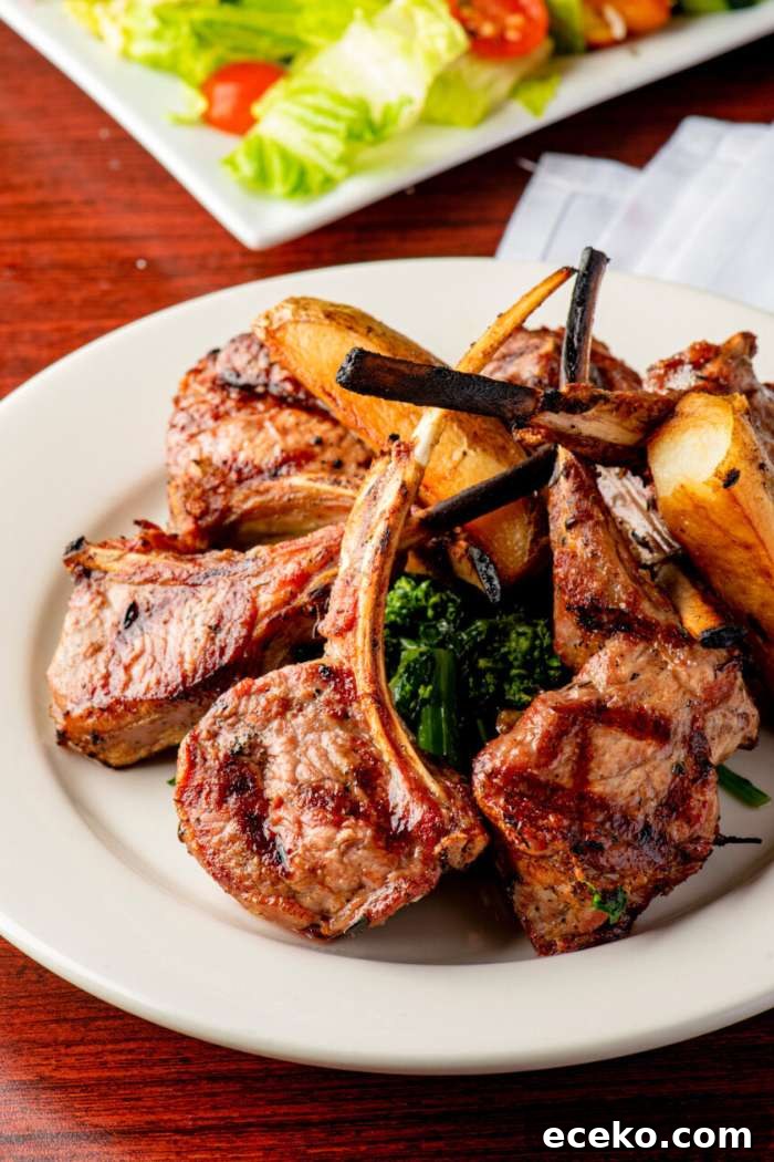 grilled lamb chops