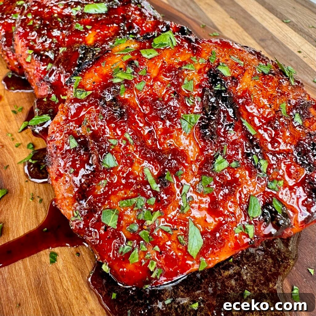 Soy honey pork chops