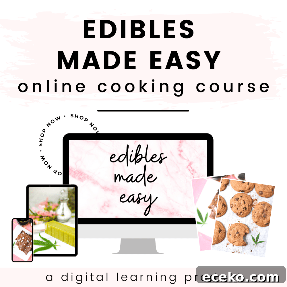 Edibles made easy course mockup