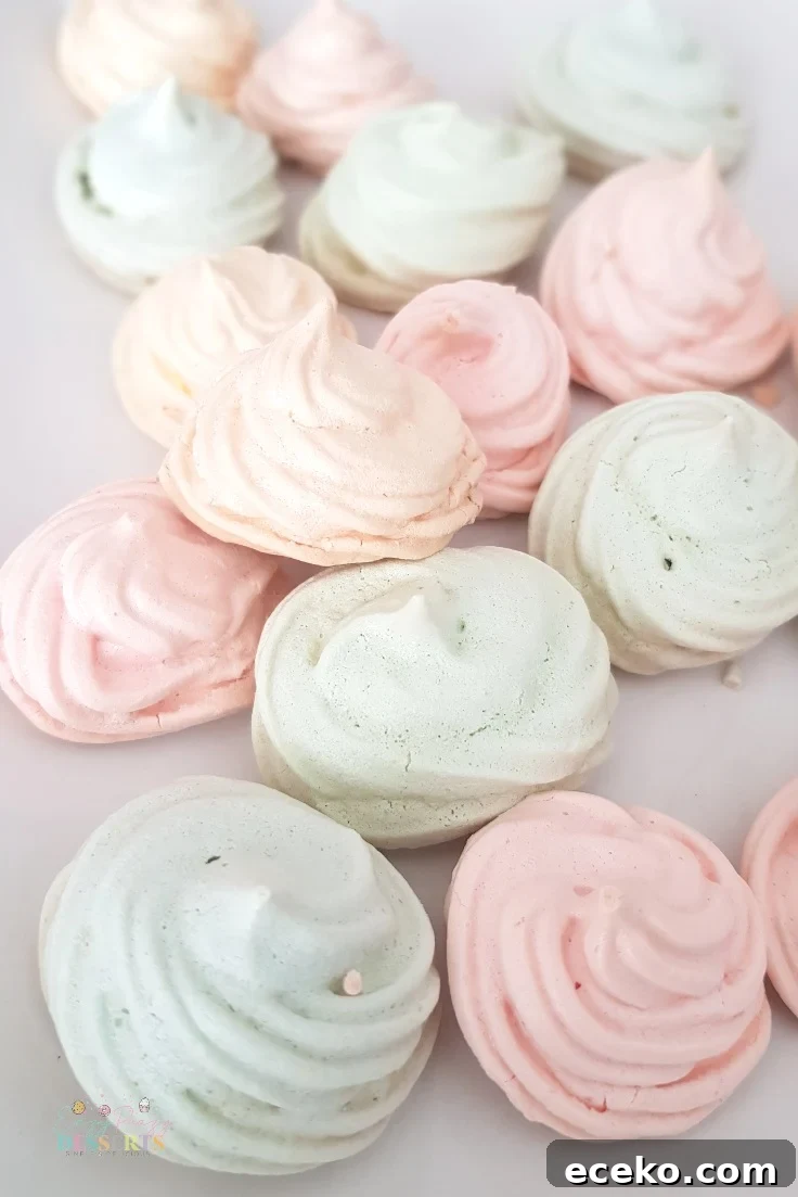 Mini meringues