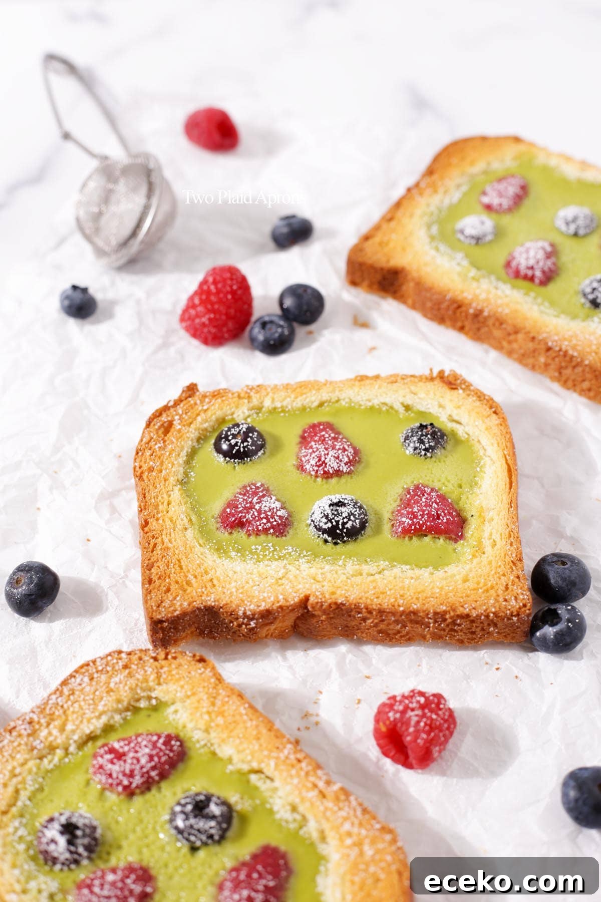Creamy Matcha Custard Toast Recipe for Breakfast or Brunch 3 img 6092 2
