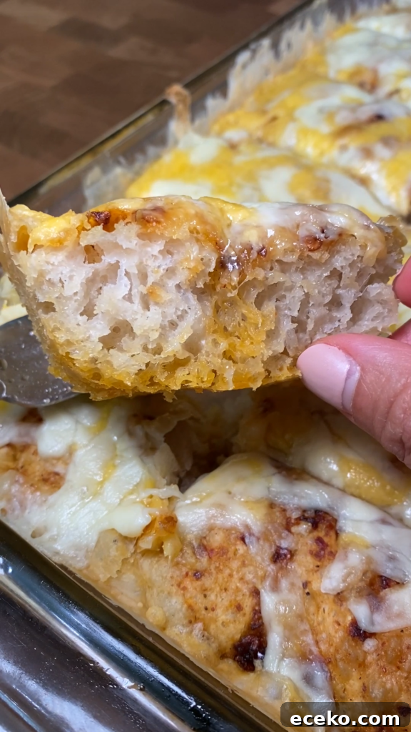 Slice of focaccia