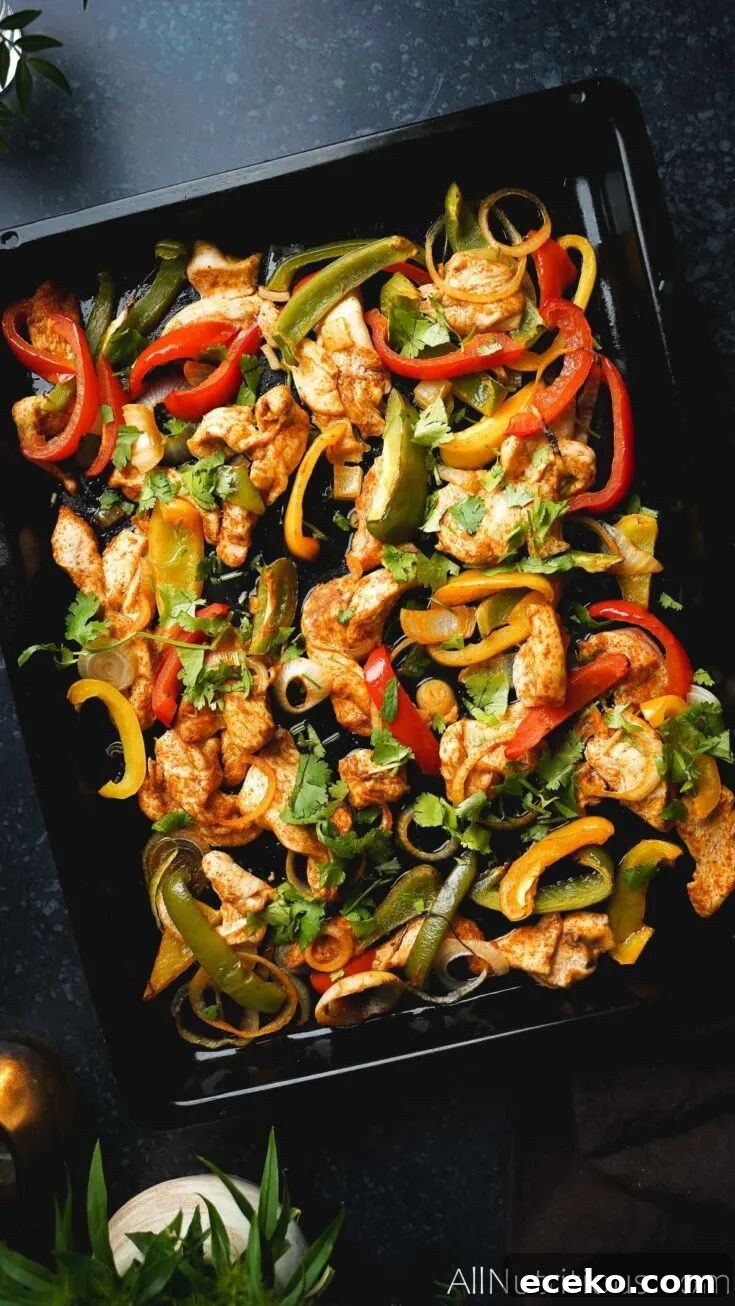 chicken fajitas