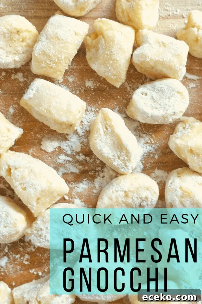 Quick and easy Parmesan Gnocchi