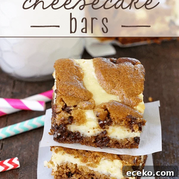 Mini No-Bake Chocolate Peanut Butter Cheesecakes 10 Chocolate Chip Cheesecake Bars