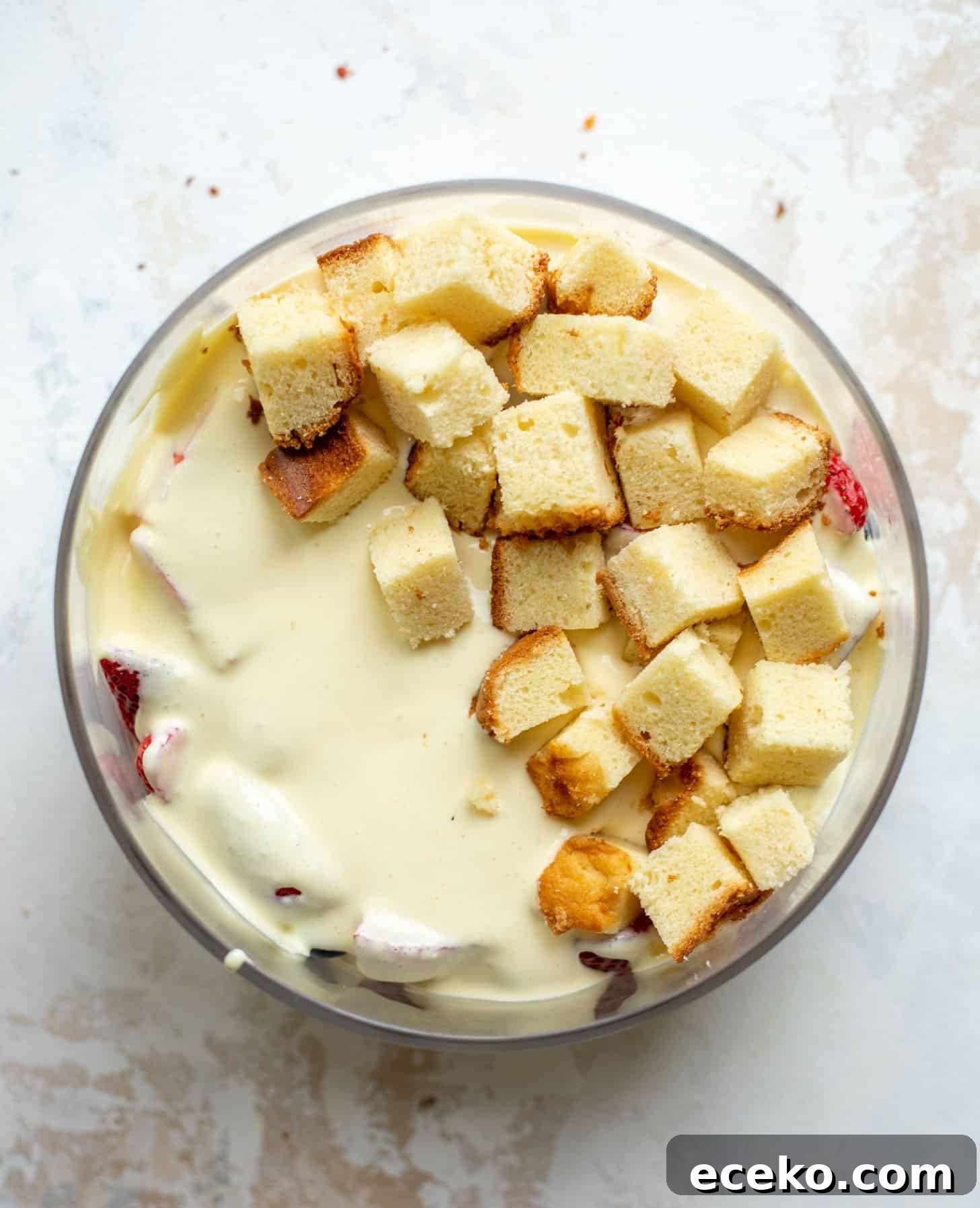 Triple-Berry Trifle with Fresh Raspberry Sauce 5 poundcake and vanilla pudding with berries