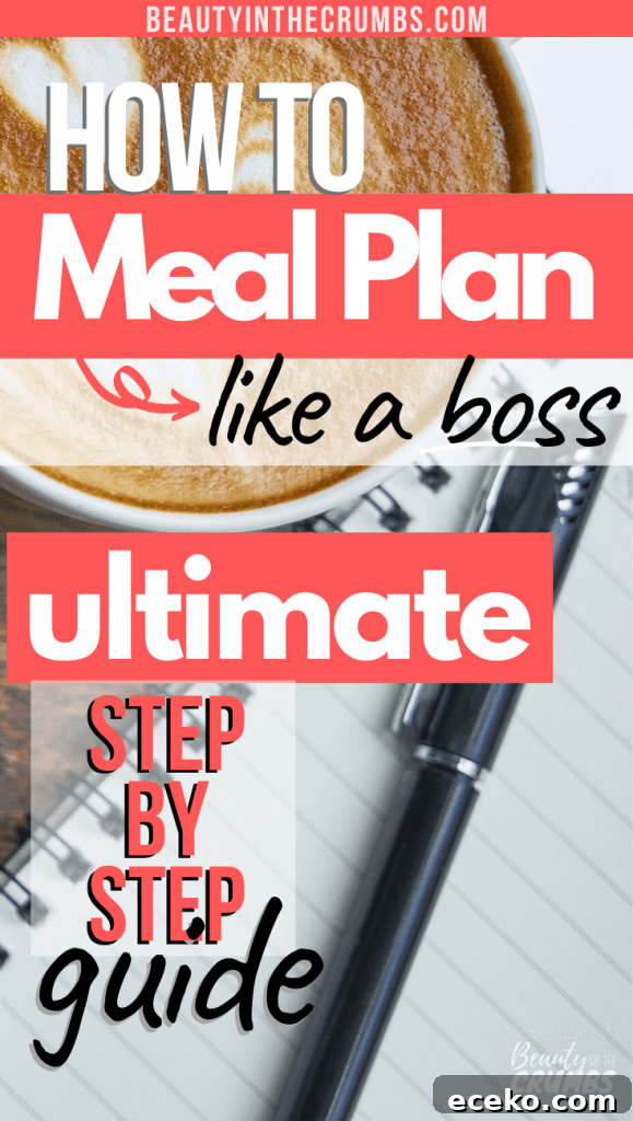 Ultimate meal planning how-to