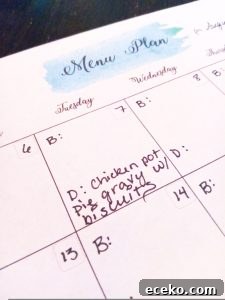 A how-to guide to meal plan that will save you time and reduce waste