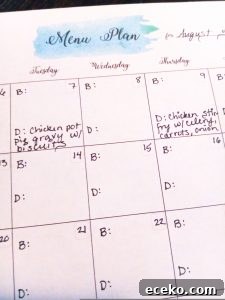 A how-to guide to meal plan that will save you time and money and reduce waste