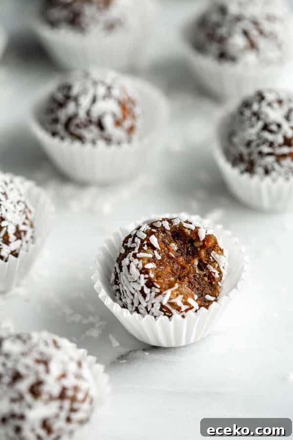 carrot cake energy balls