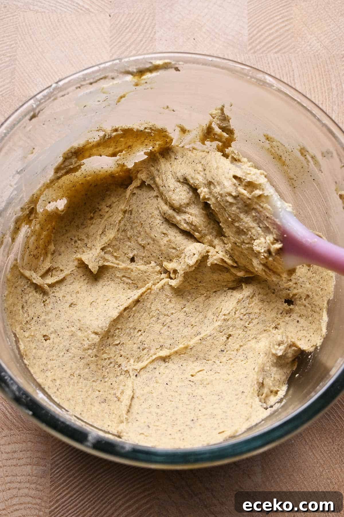 earl grey butter cookie dough
