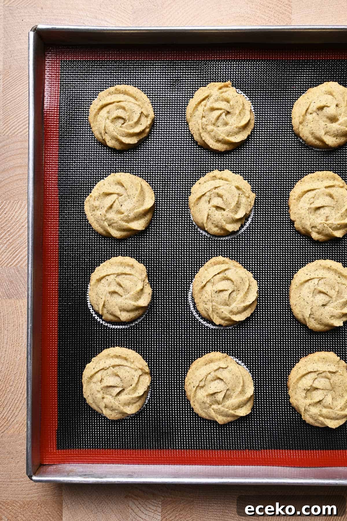 earl grey butter cookies