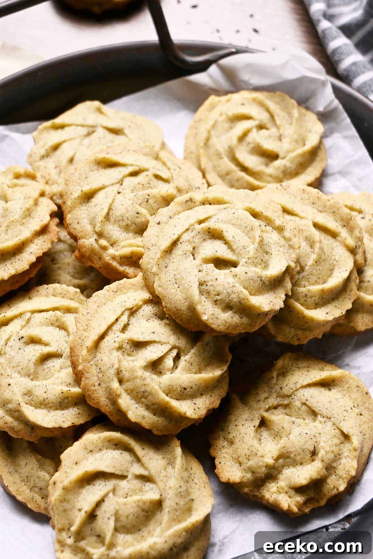 earl grey butter cookies
