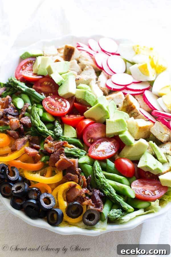 Spring Cobb Salad with Avocado, Bacon & Lemon Vinaigrette 2 This spring version of classic cobb salad is bursting with tons of spring flavors and loaded with texture. Tangy Marzetti® Vineyard Dressing in Balsamic Cabernet dressing ties everything together so you can enjoy the most satisfying salad ever!