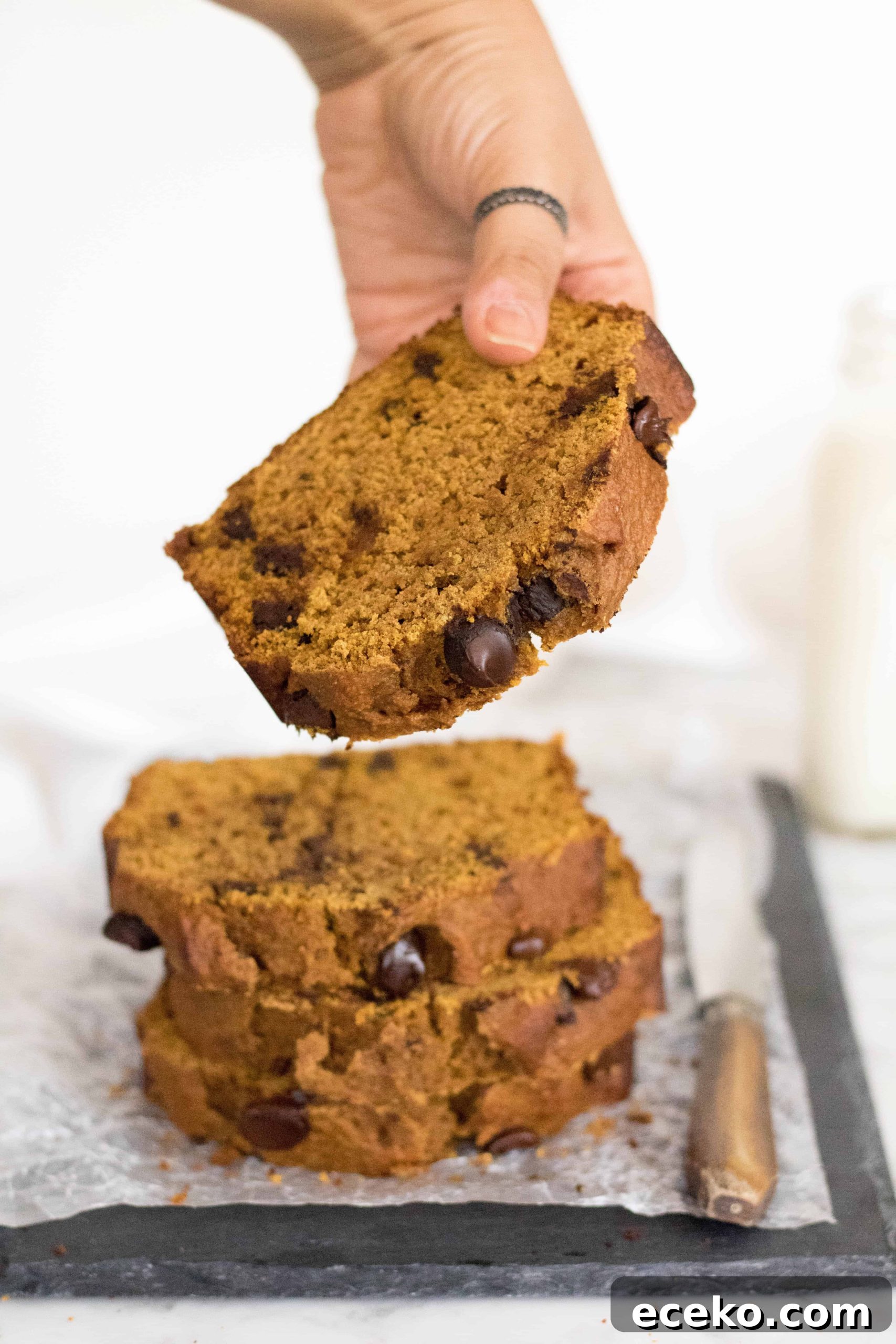 Healthy pumpkin bread recipe for stress baking