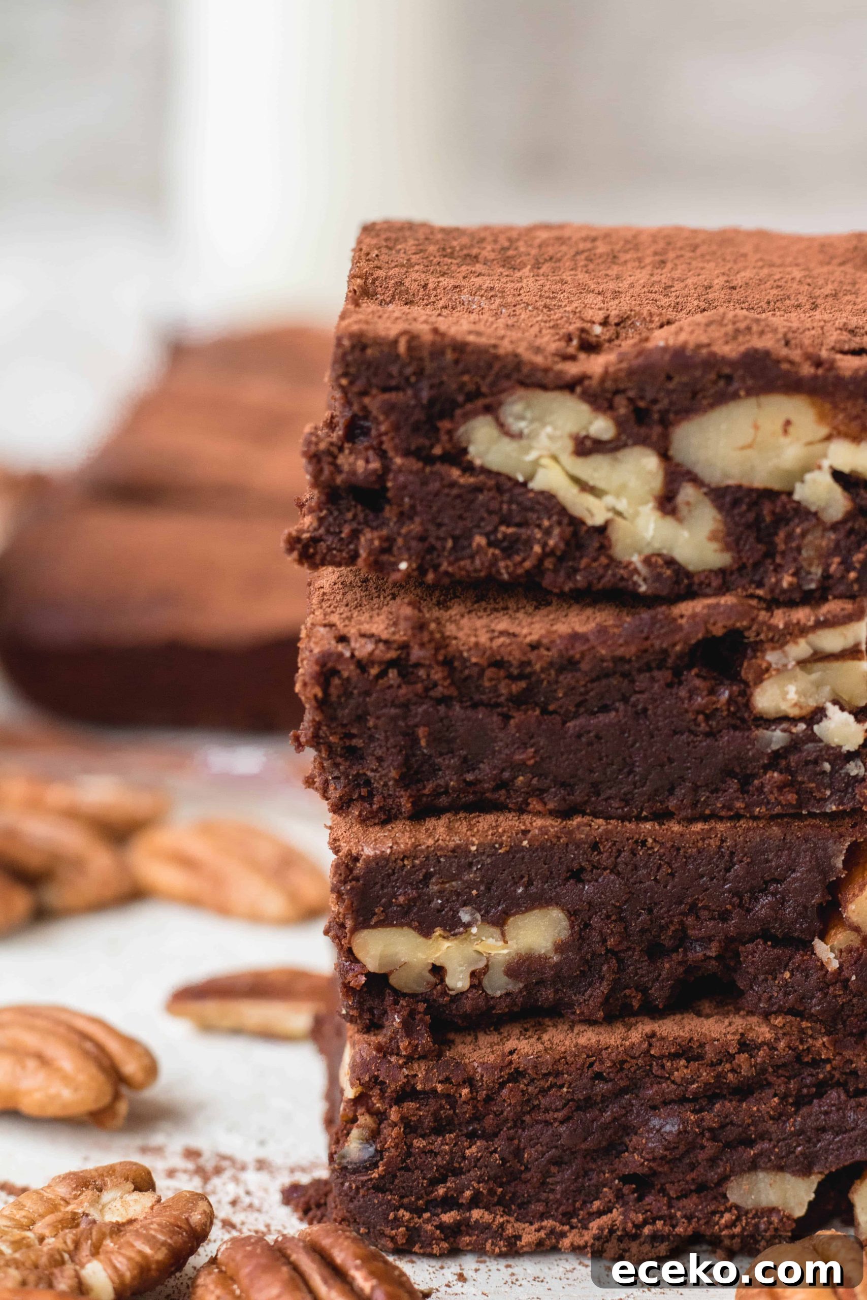 The best chewy brownies with cocoa powder for stress baking
