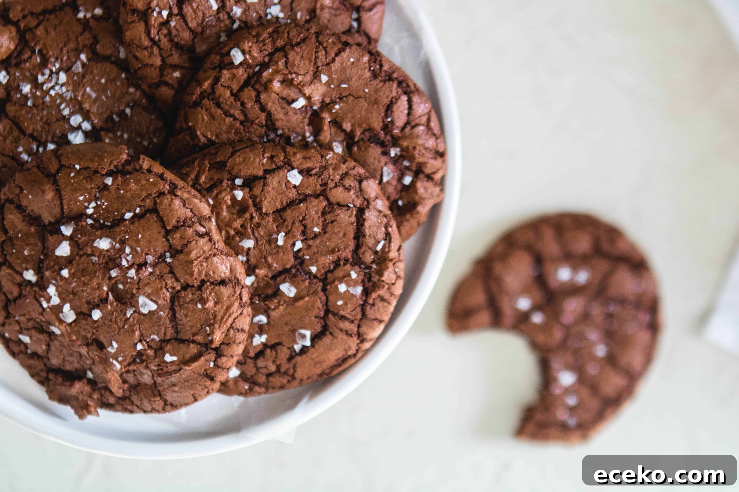Brownie cookies for stress baking