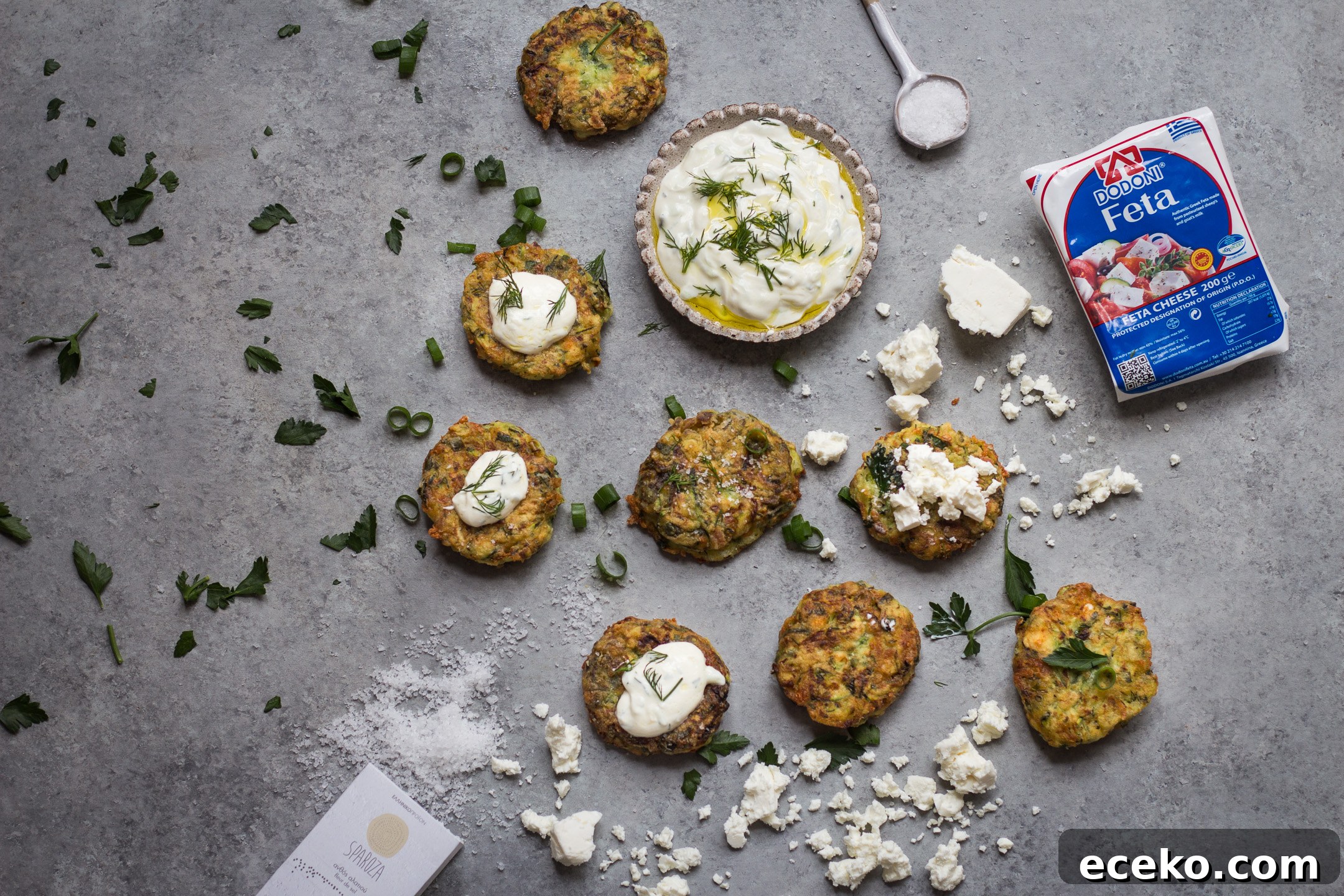 GREEK KOLOKITHOKEFTEDES (ZUCCHINI, FETA AND HERB FRITTERS) GLUTEN FREE RECIPE GREEK KOLOKITHOKEFTEDES (ZUCCHINI, FETA AND HERB FRITTERS) GLUTEN FREE RECIPE 3