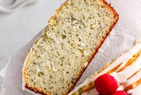 Moist Lemon Pound Cake with Zesty Lemon Glaze