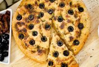 Olive and Herb Focaccia Bread Recipe