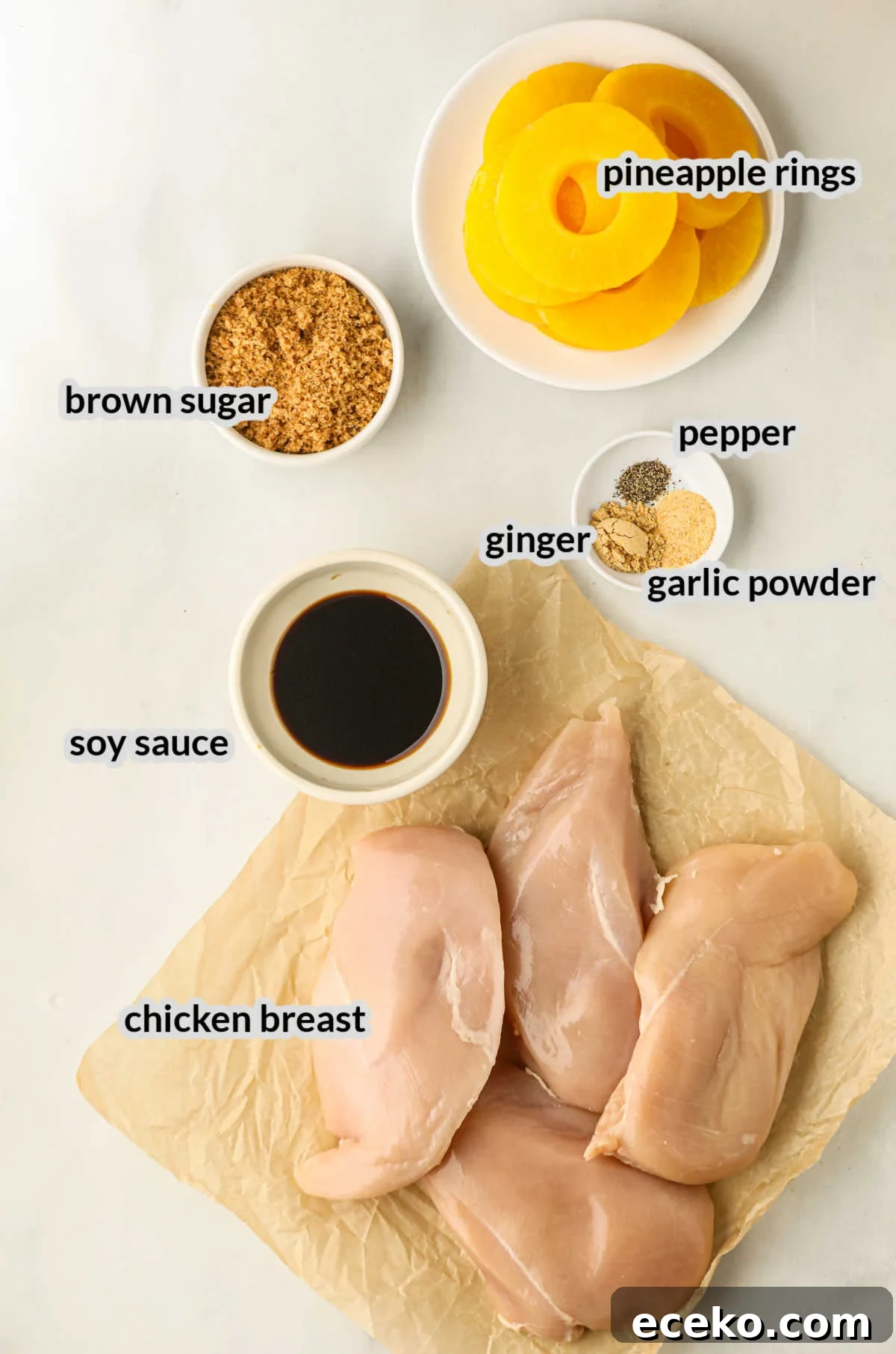 Sweet and Smoky Grilled Pineapple Chicken Recipe 3 Grilled Pineapple Chicken Supply Image